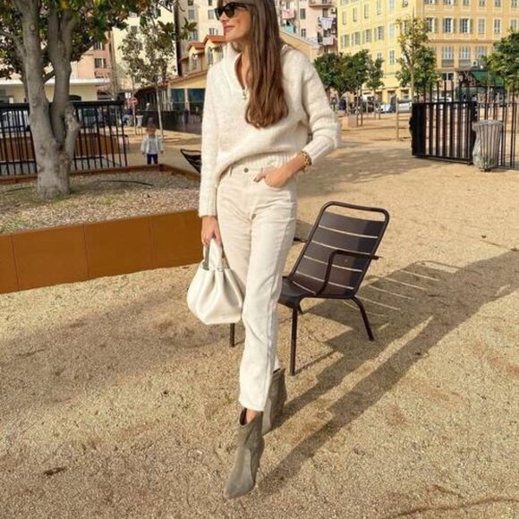 Jeffrey Campbell Taupe Suede Heeled Bootie - Picture 12 of 12